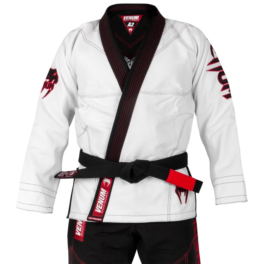 gi venum devil bjj - biało-czarne - ekskluzywne