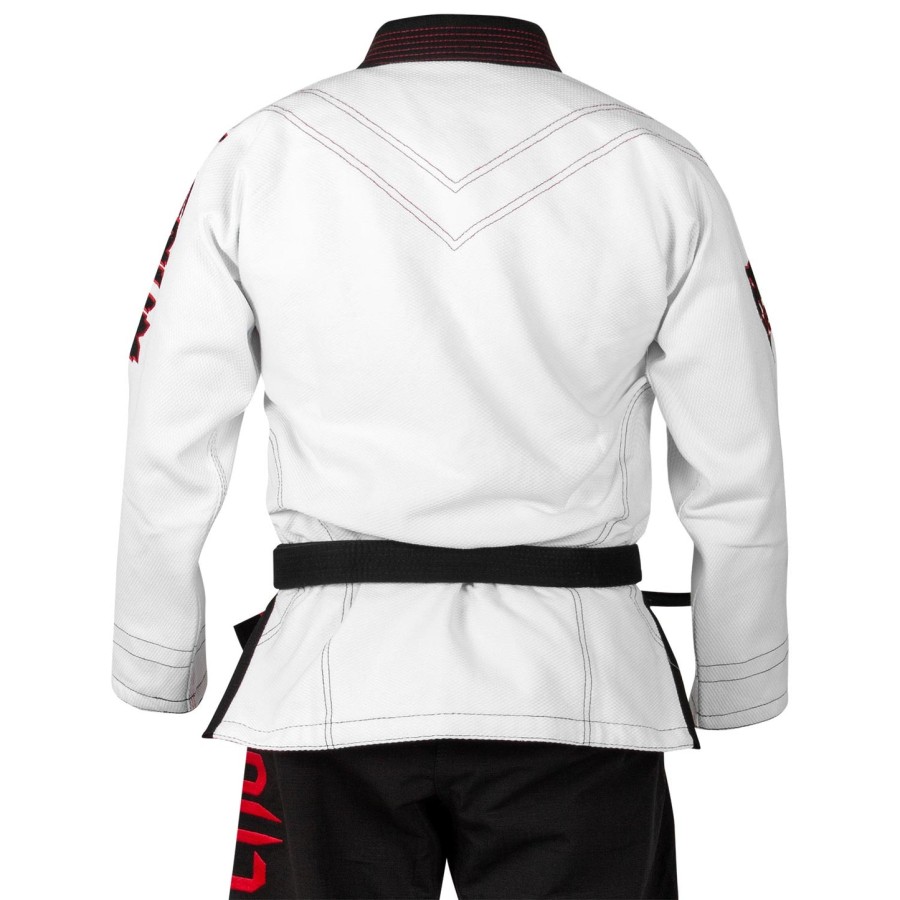 gi venum devil bjj - biało-czarne - ekskluzywne