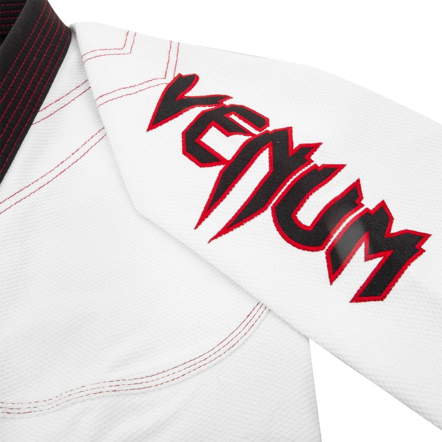 gi venum devil bjj - biało-czarne - ekskluzywne