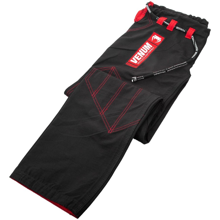 gi venum devil bjj - biało-czarne - ekskluzywne