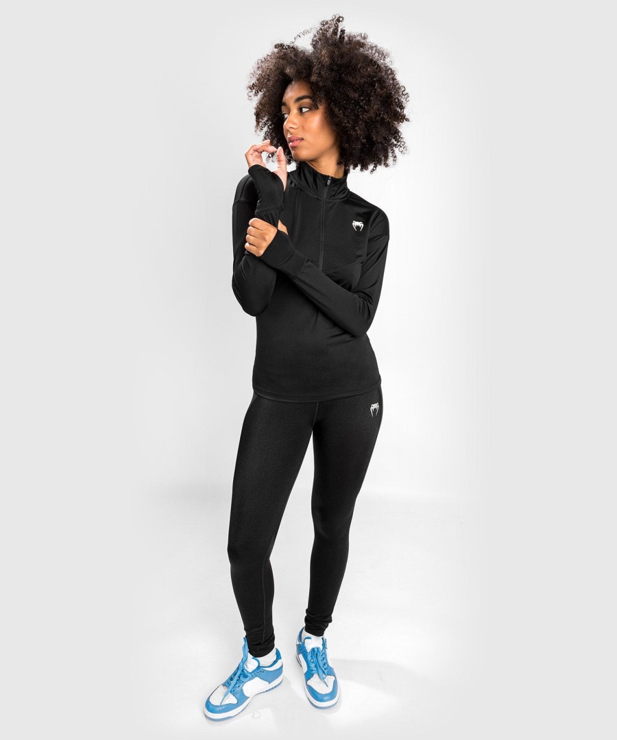 venum essential women base layer top - czarny