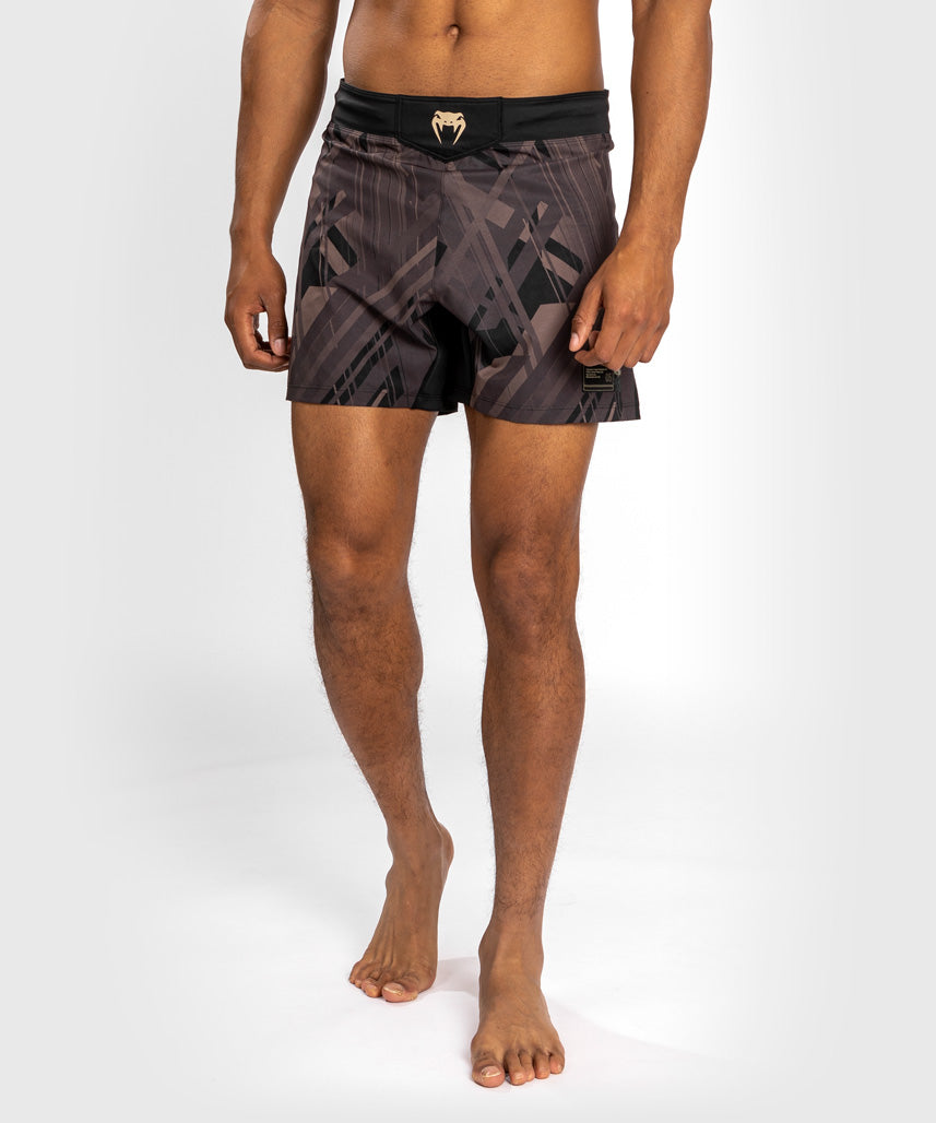 spodenki venum tecmo 2.0 fightshort - czarno-brązowe