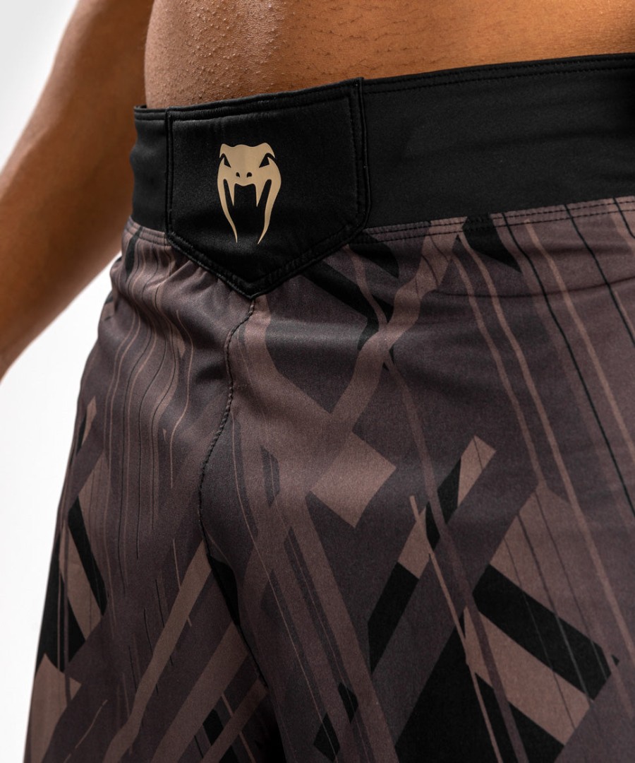 spodenki venum tecmo 2.0 fightshort - czarno-brązowe