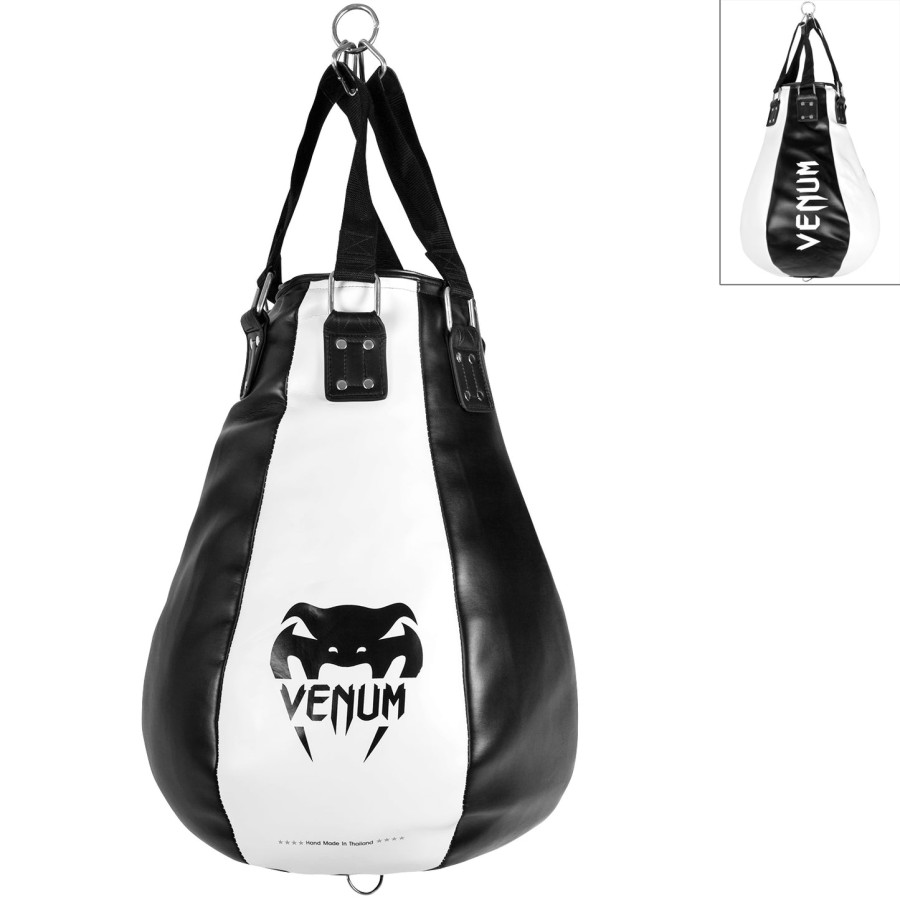 torba treningowa venum classic uppercut – czarno-biała