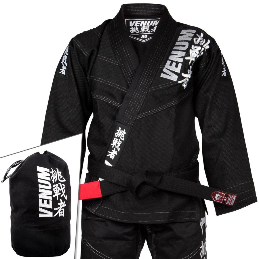 gi venum challenger 4.0 bjj – z torbą – czarne