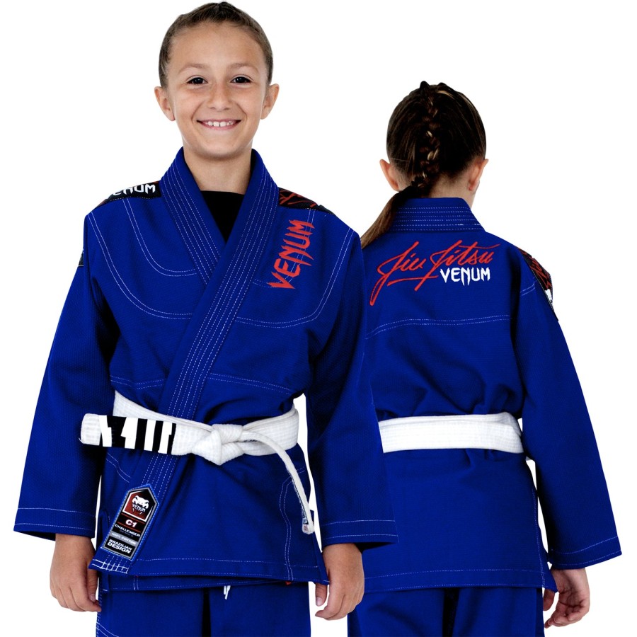 dziecięce gi bjj venum challenger 2.0 - royal blue