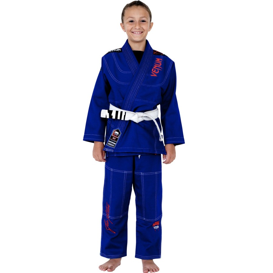 dziecięce gi bjj venum challenger 2.0 - royal blue