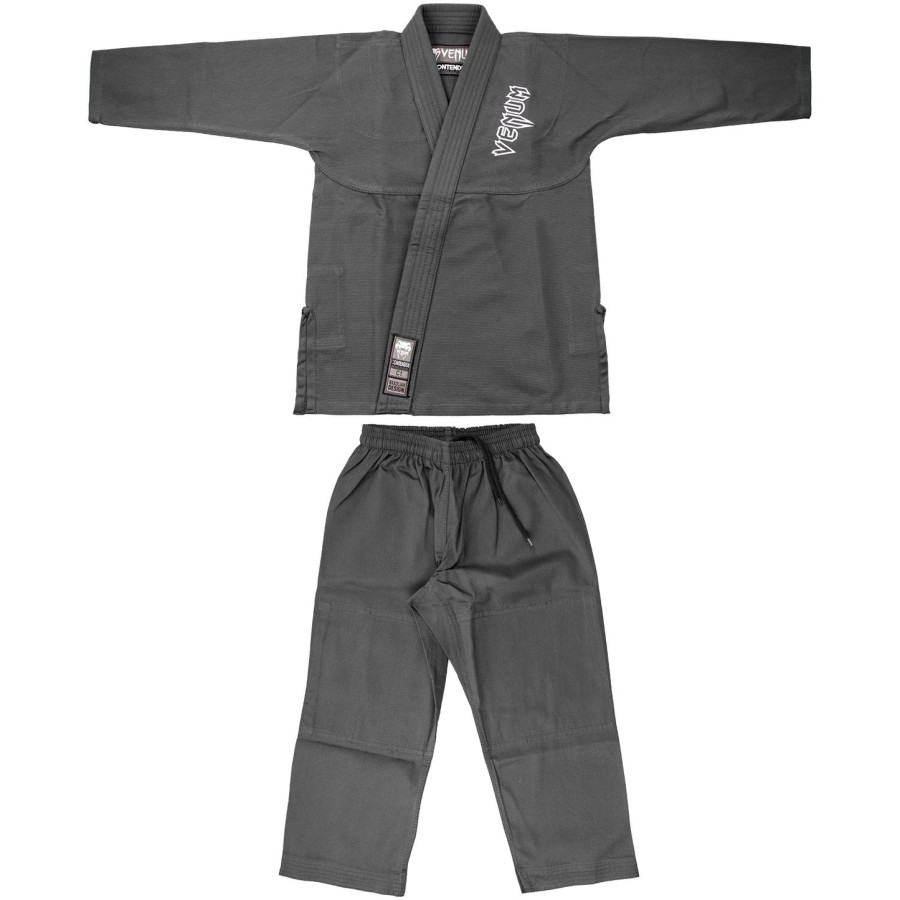 gi venum contender dla dzieci bjj w zestawie bezpłatny biały pas – szare