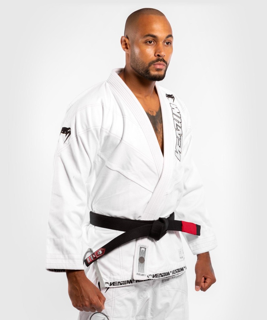 gimnastyka venum elite light 3.0 bjj - biała