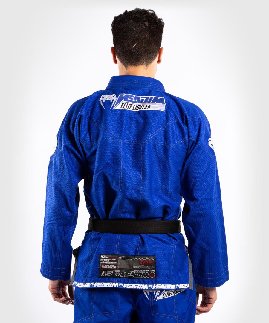 gimnastyka venum elite light 3.0 bjj - niebieska