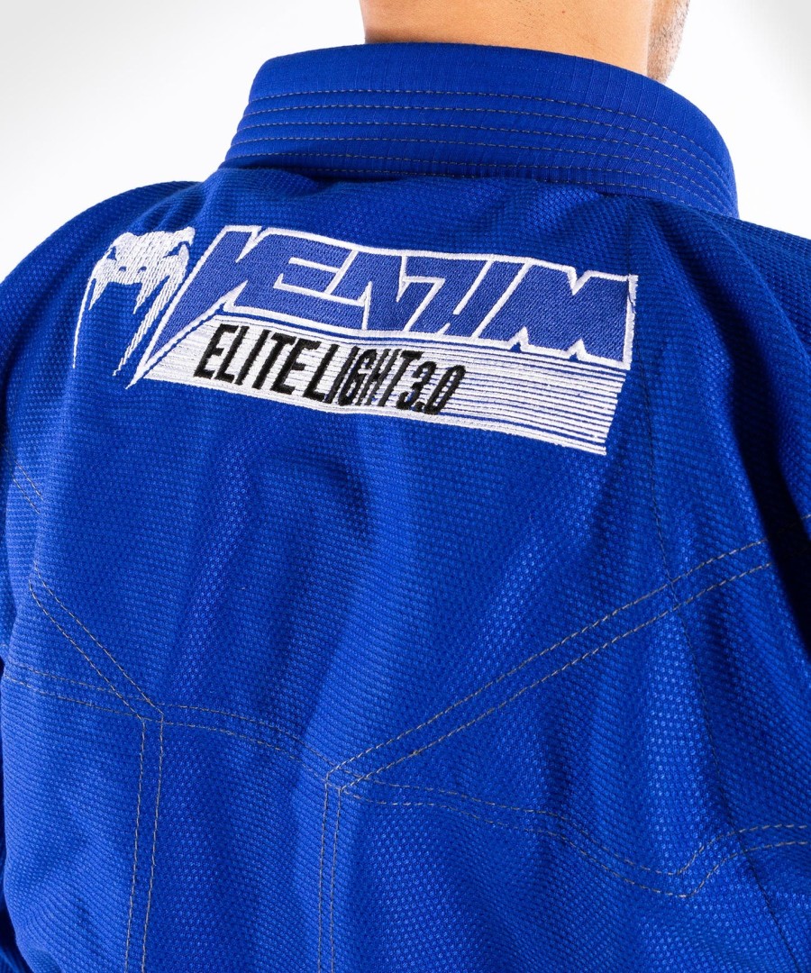 gimnastyka venum elite light 3.0 bjj - niebieska