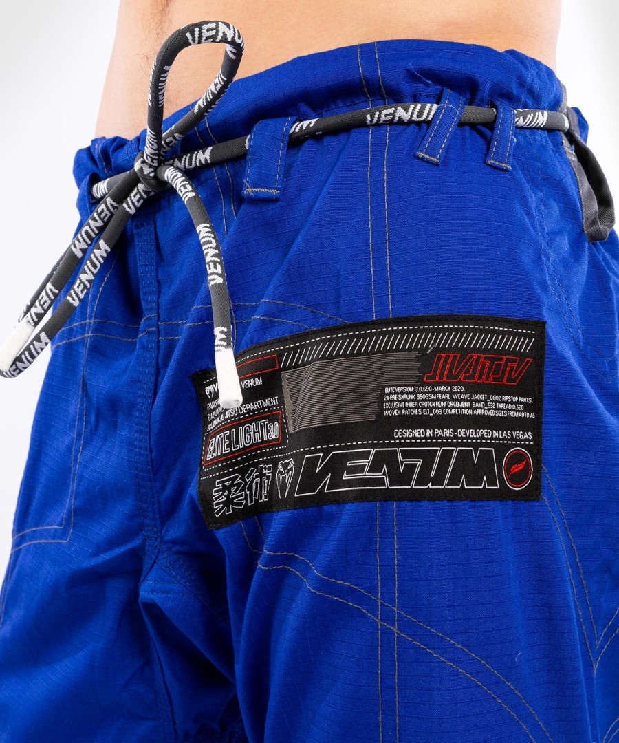 gimnastyka venum elite light 3.0 bjj - niebieska