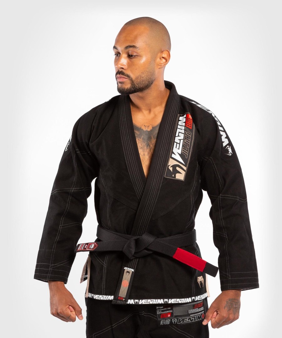 gimnastyka venum elite 3.0 bjj - czarna