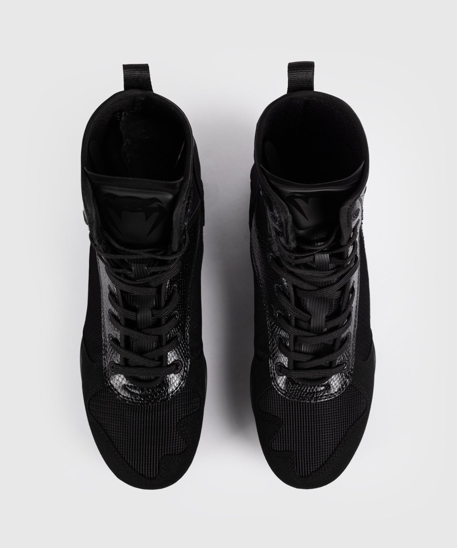 buty bokserskie venum elite – czarne