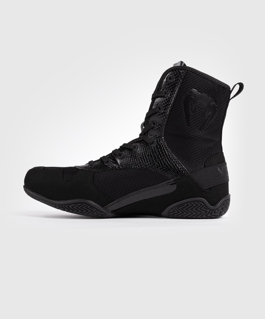 buty bokserskie venum elite – czarne
