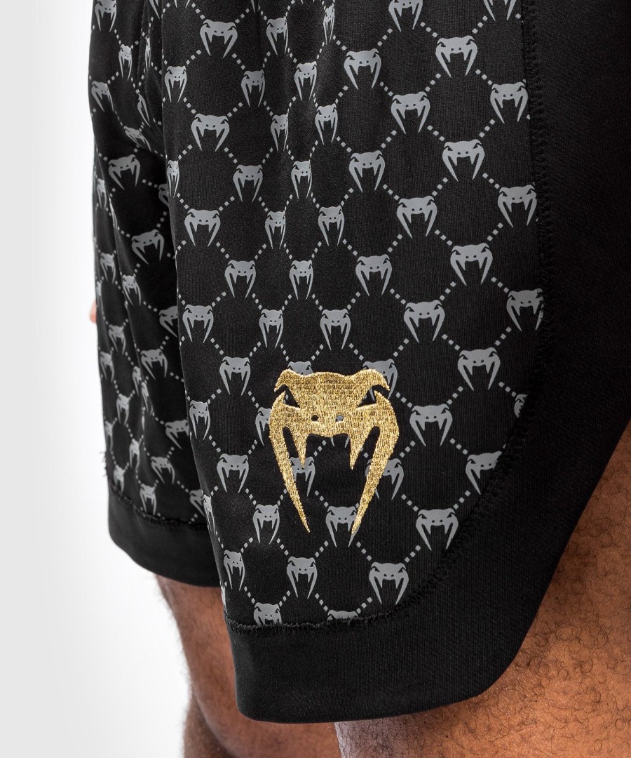 spodenki bokserskie venum monogram – czarne