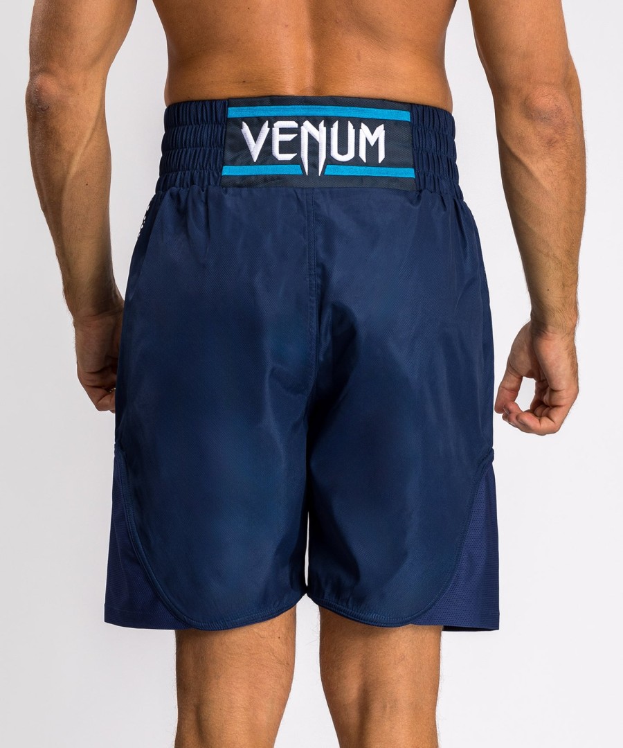 męskie spodenki bokserskie venum x top rank original – granatowe