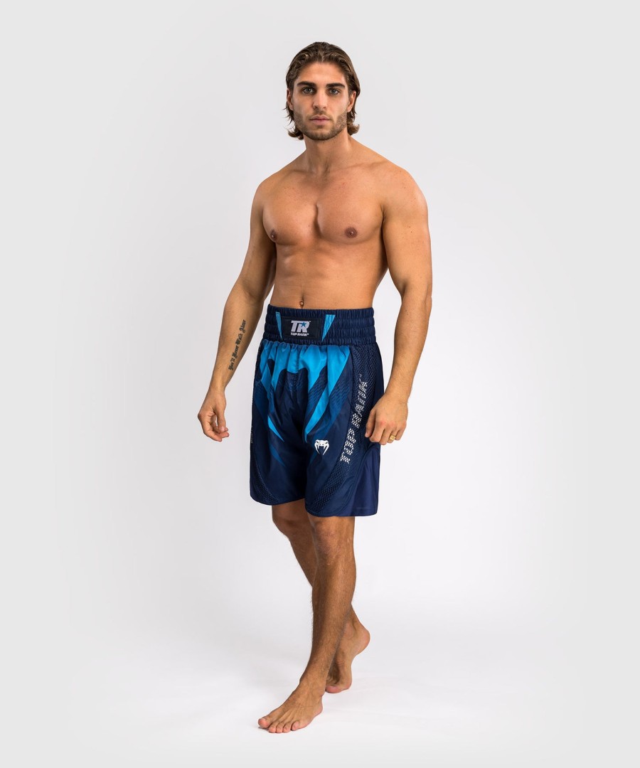 męskie spodenki bokserskie venum x top rank original – granatowe