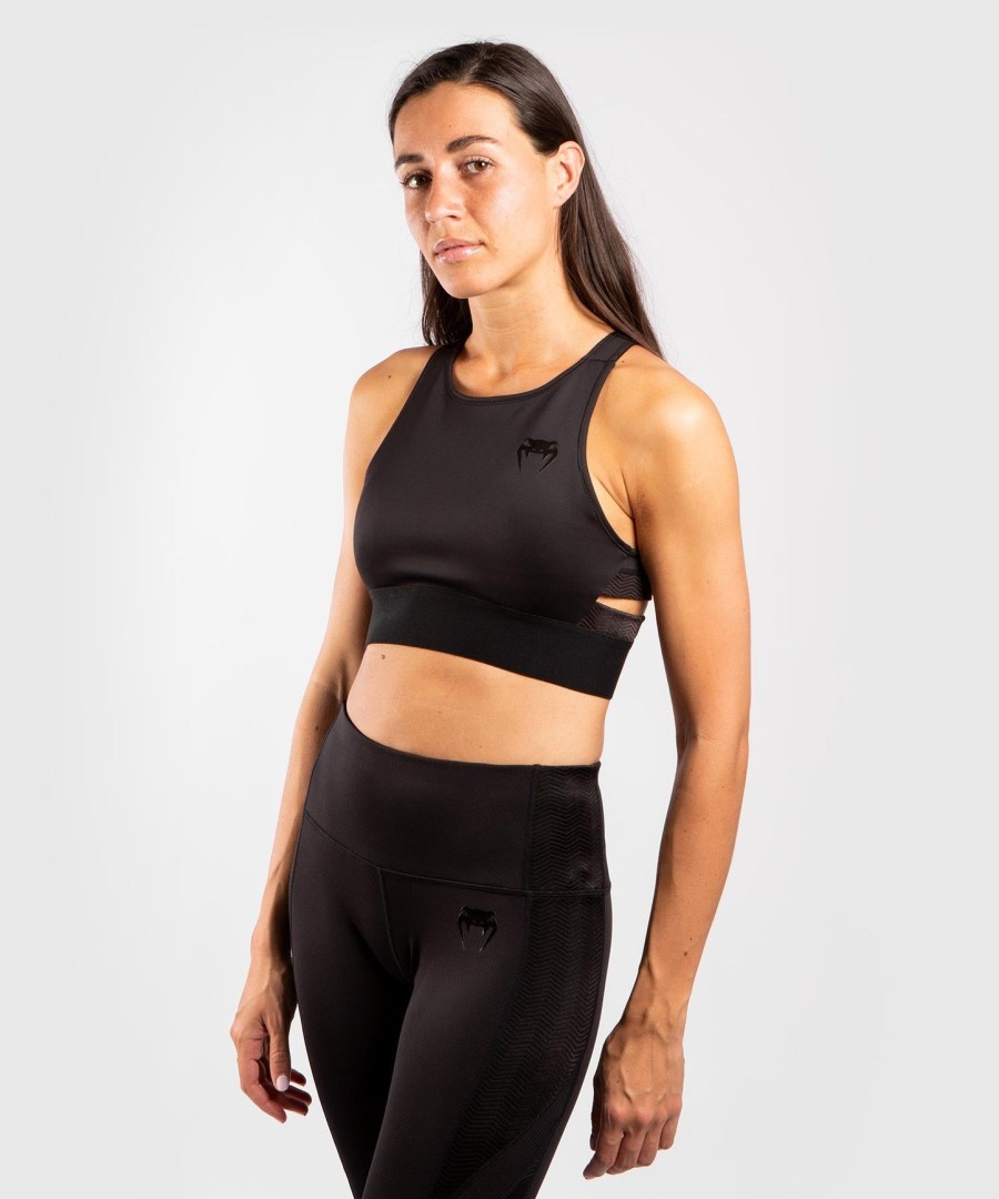 biustonosz sportowy venum g-fit – czarnyczarny