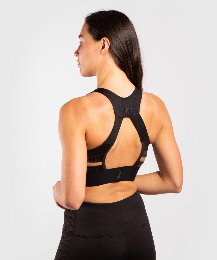 biustonosz sportowy venum g-fit – czarnyczarny