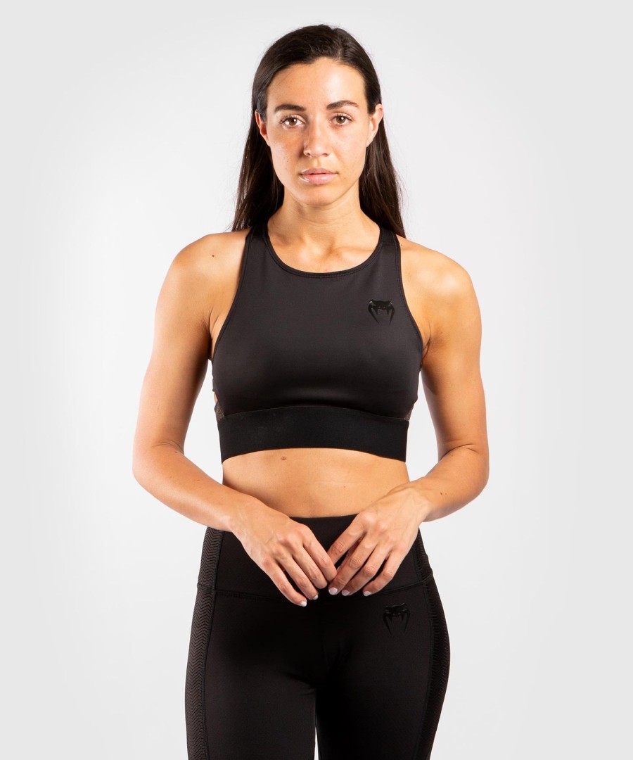 biustonosz sportowy venum g-fit – czarnyczarny