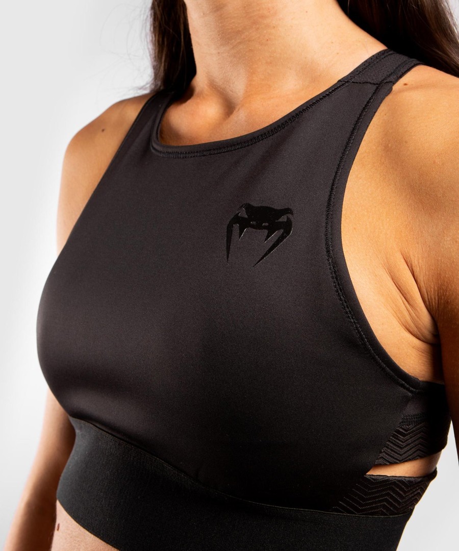 biustonosz sportowy venum g-fit – czarnyczarny