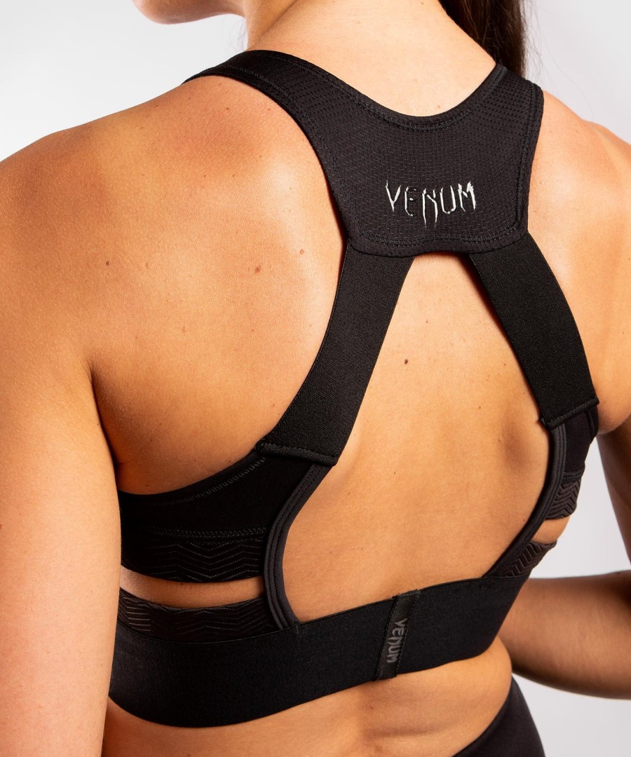 biustonosz sportowy venum g-fit – czarnyczarny