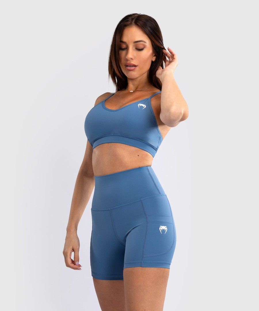 biustonosz sportowy venum essential women low impact – storm blue