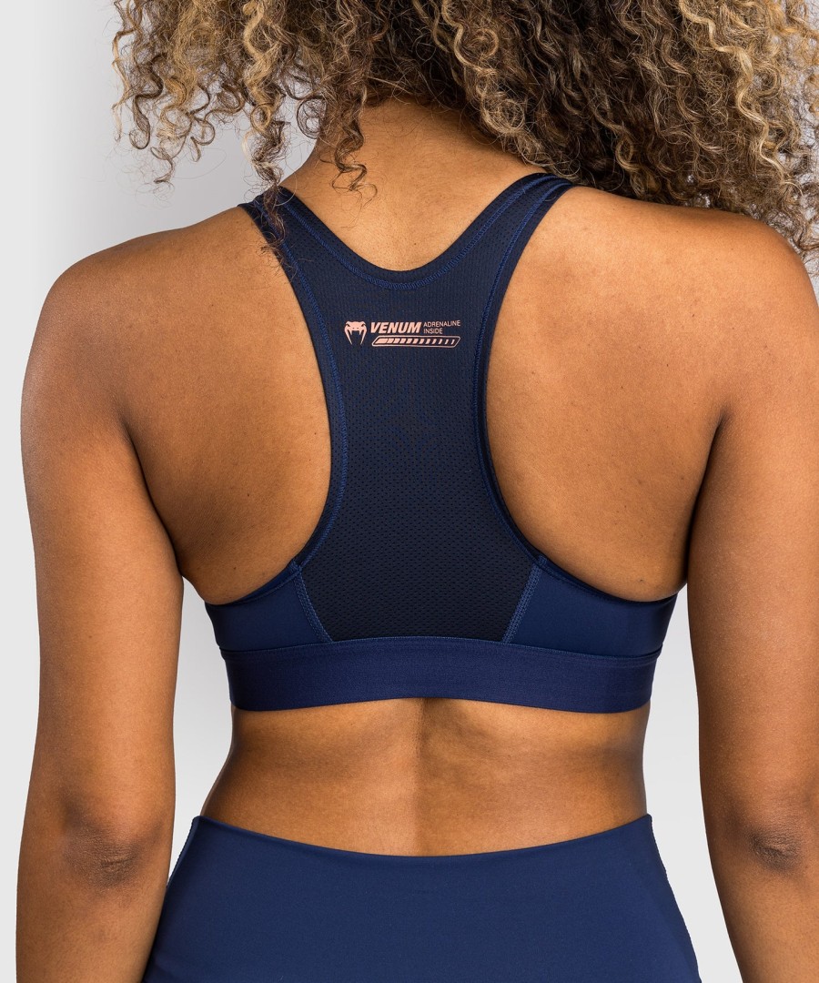 biustonosz sportowy venum technical 3.0 dla kobiet – granatowy