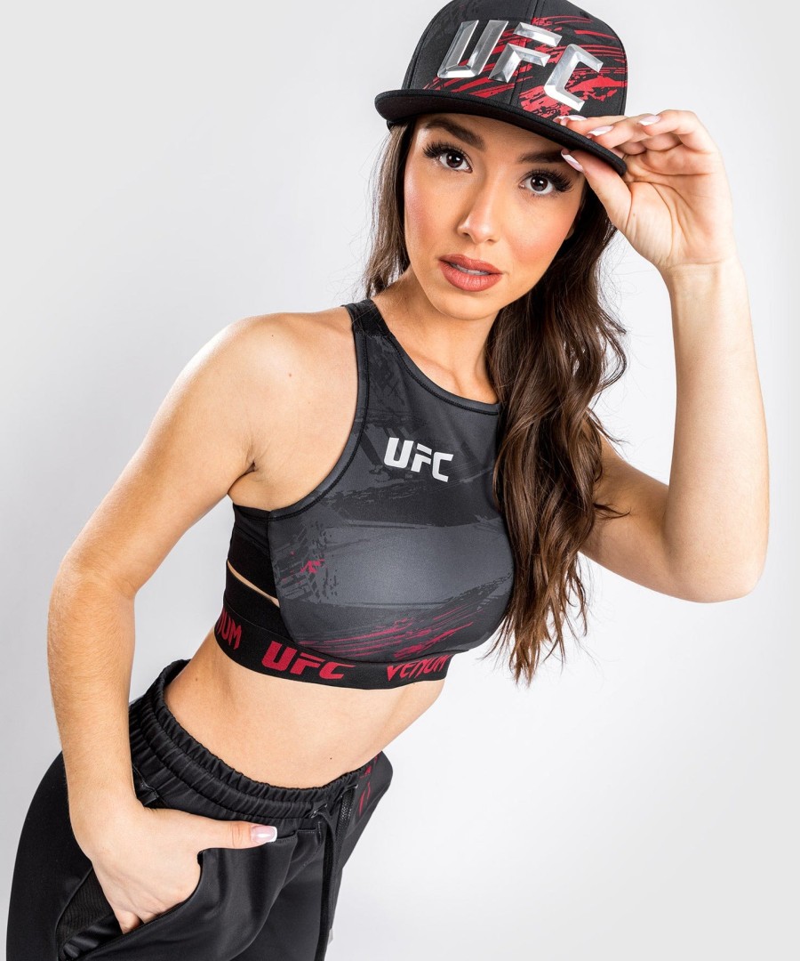biustonosz do ważenia ufc venum authentic fight week women 2.0 – czarno-czerwony