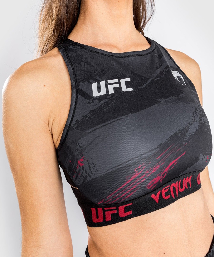 biustonosz do ważenia ufc venum authentic fight week women 2.0 – czarno-czerwony
