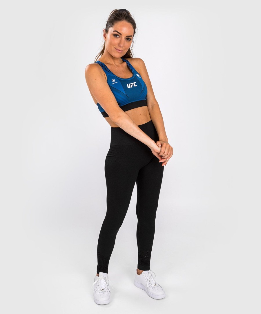 biustonosz sportowy ufc venum authentic fight night 1.0 dla kobiet – niebieski