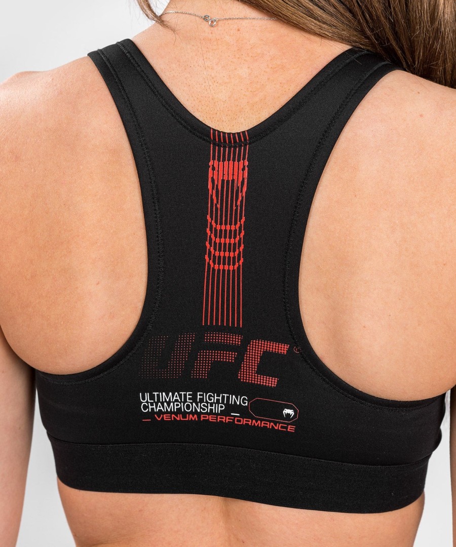 biustonosz sportowy ufc adrenaline by venum fight week women – czarny