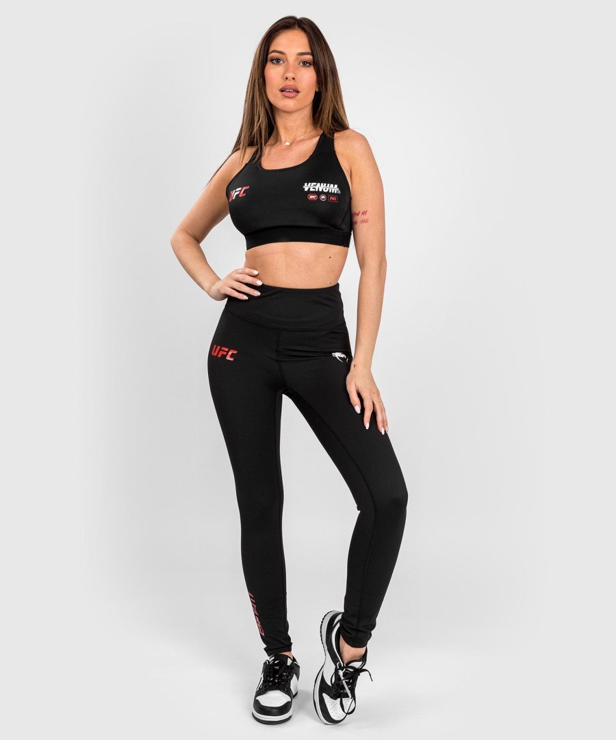 biustonosz sportowy ufc adrenaline by venum fight week women – czarny