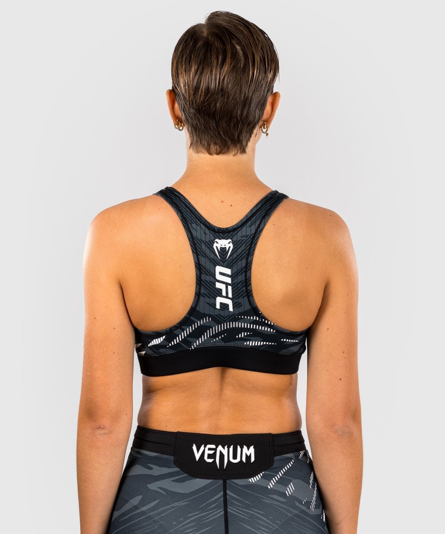 biustonosz sportowy ufc fusion by venum authentic fight night dla kobiet – czarny