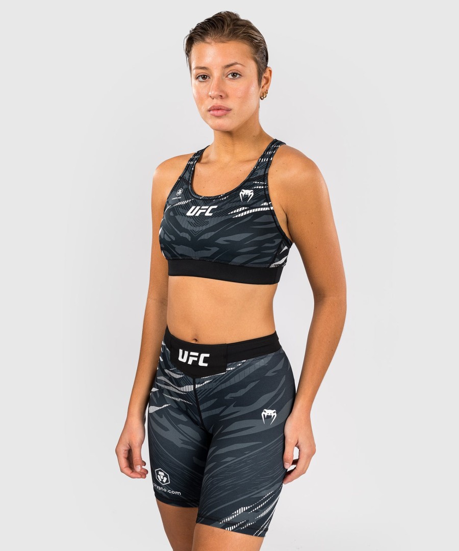 biustonosz sportowy ufc fusion by venum authentic fight night dla kobiet – czarny
