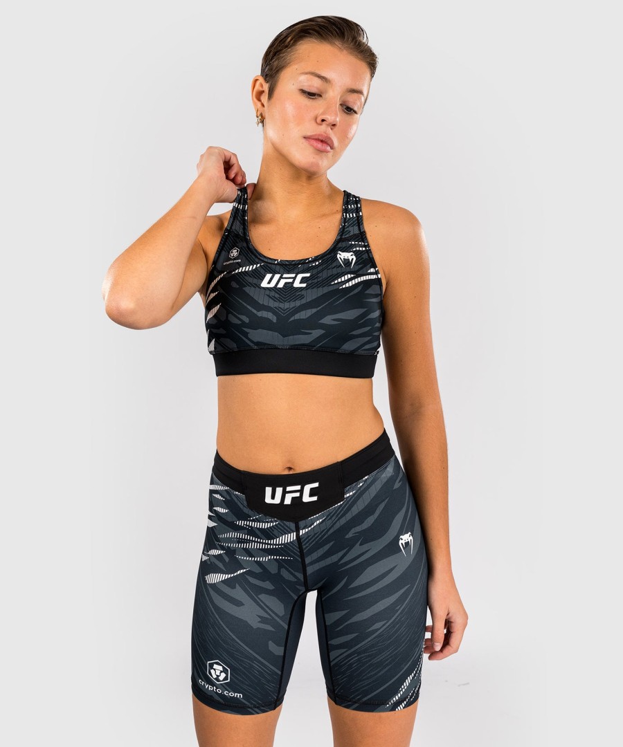 biustonosz sportowy ufc fusion by venum authentic fight night dla kobiet – czarny
