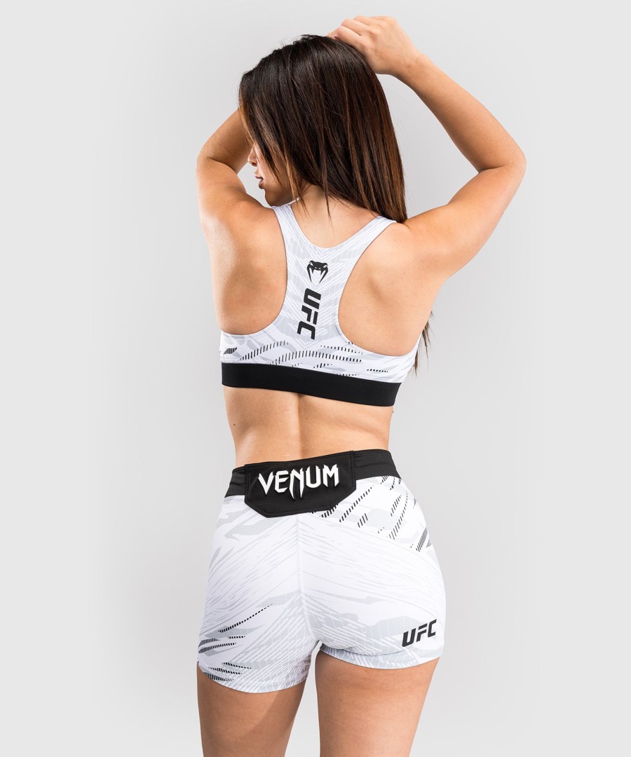 biustonosz sportowy ufc fusion by venum authentic fight night dla kobiet – biały