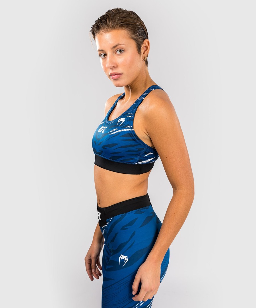 biustonosz sportowy ufc fusion by venum authentic fight night dla kobiet – niebieski