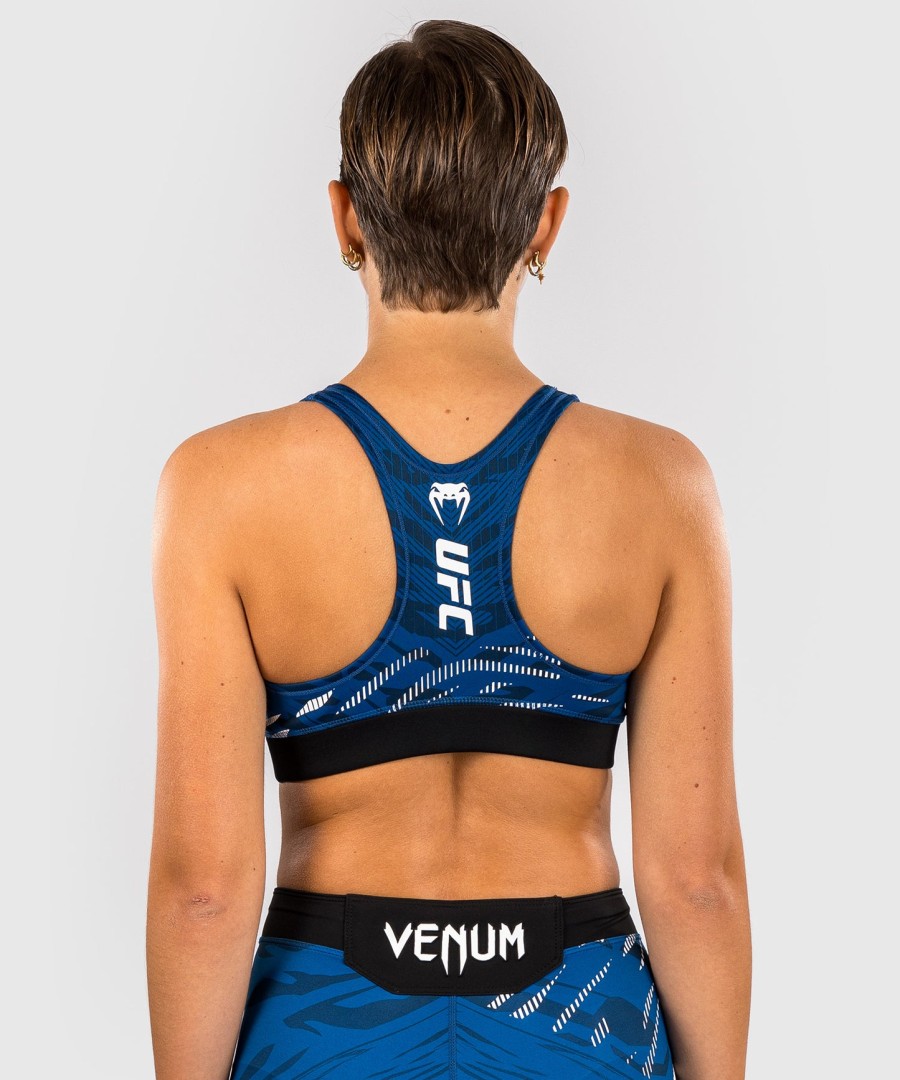 biustonosz sportowy ufc fusion by venum authentic fight night dla kobiet – niebieski