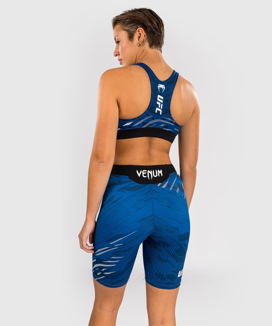 biustonosz sportowy ufc fusion by venum authentic fight night dla kobiet – niebieski