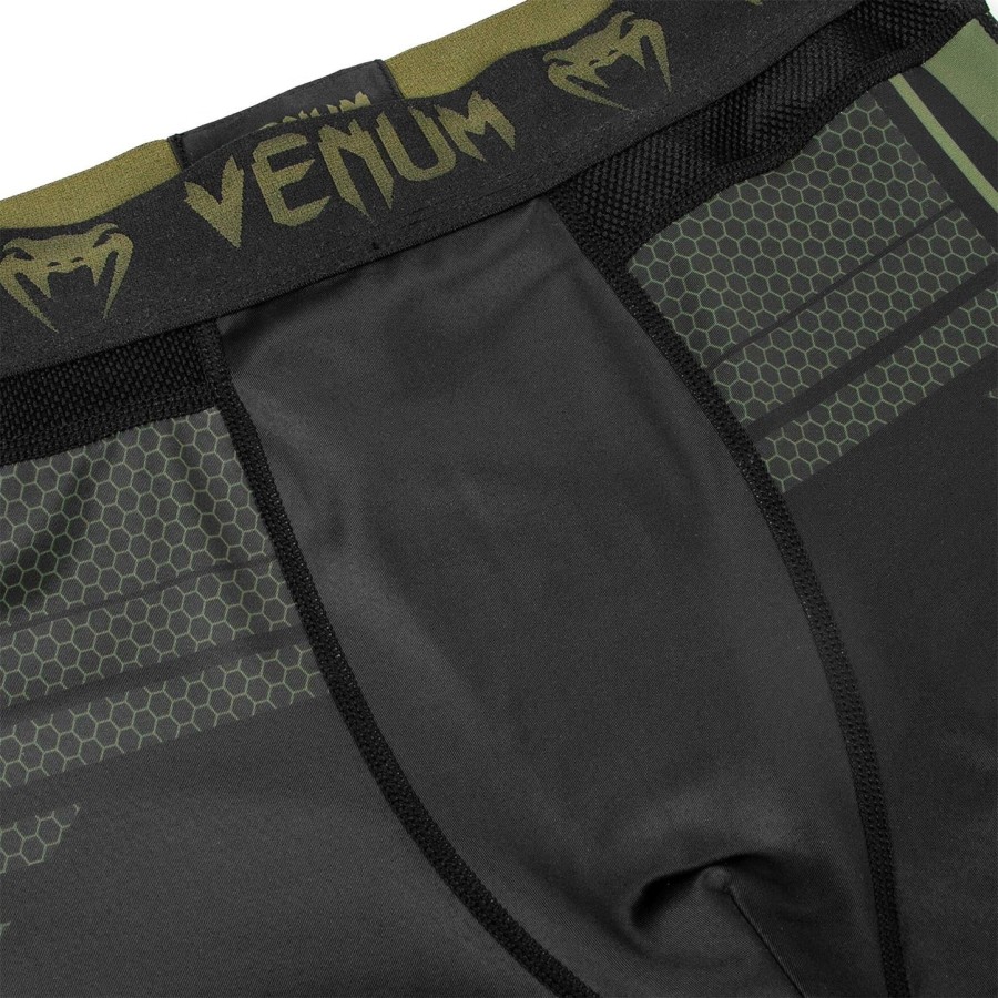 rajstopy uciskowe venum technical 2.0 – czarnekhaki – ekskluzywne