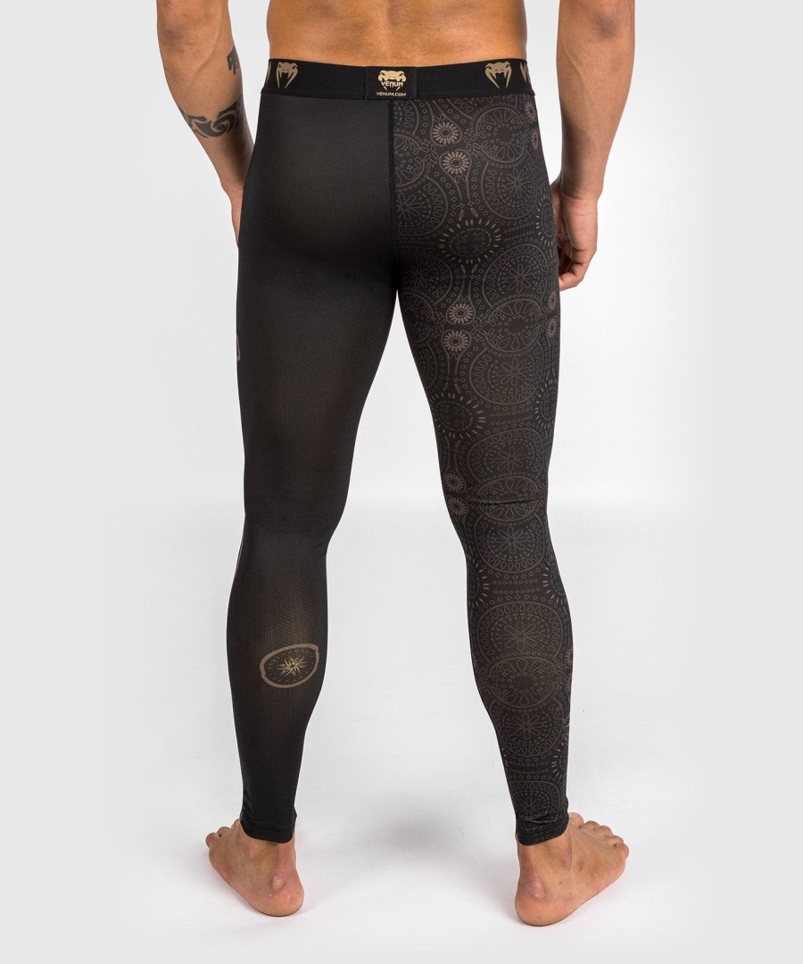 venum santa muerte dark side - spats - czarnybrązowy