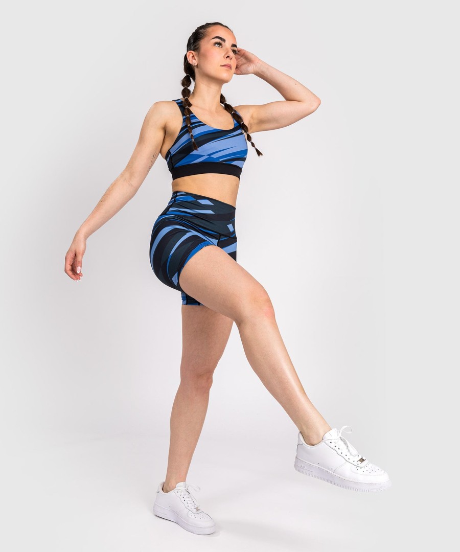 damskie spodenki kompresyjne venum abyss – shadow blue