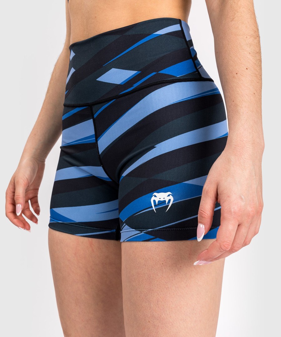 damskie spodenki kompresyjne venum abyss – shadow blue