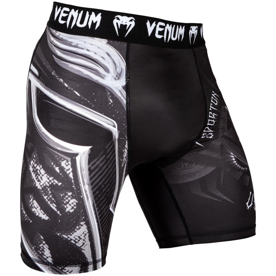 spodenki vale tudo venum gladiator 3.0 - czarno-białe