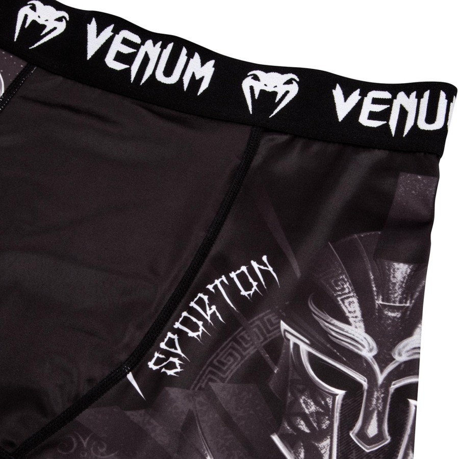 spodenki vale tudo venum gladiator 3.0 - czarno-białe