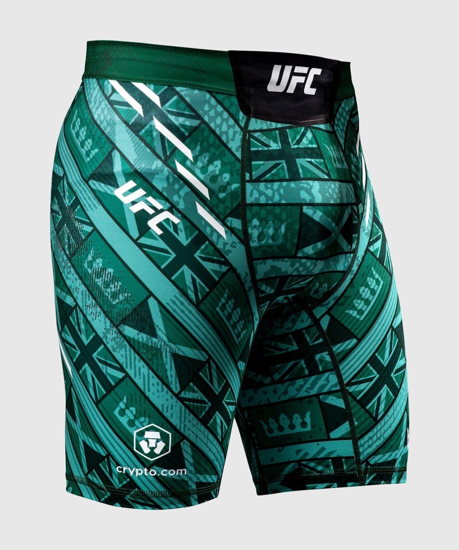 mężczyźni ufc unrivaled autorstwa venum green leon edwards vale tudo short