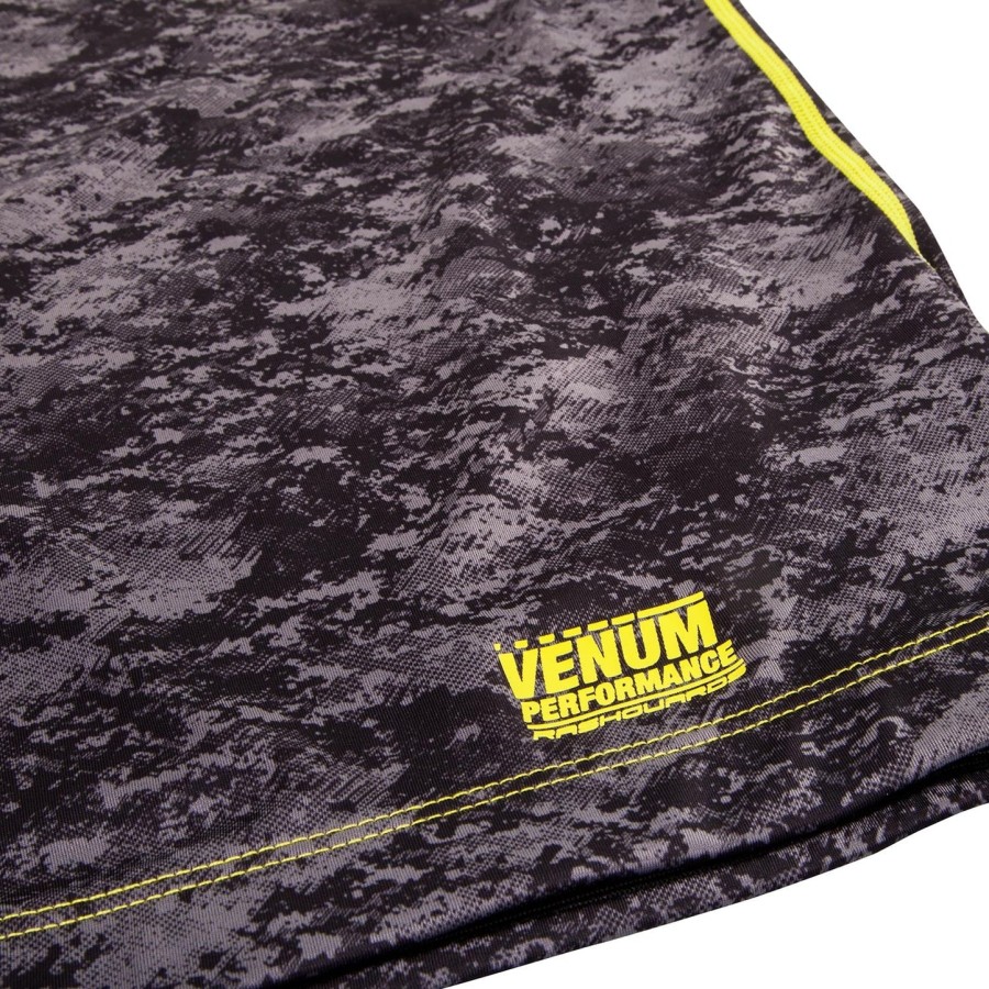 rashguard venum tramo – długie rękawy – czarnyŻółty