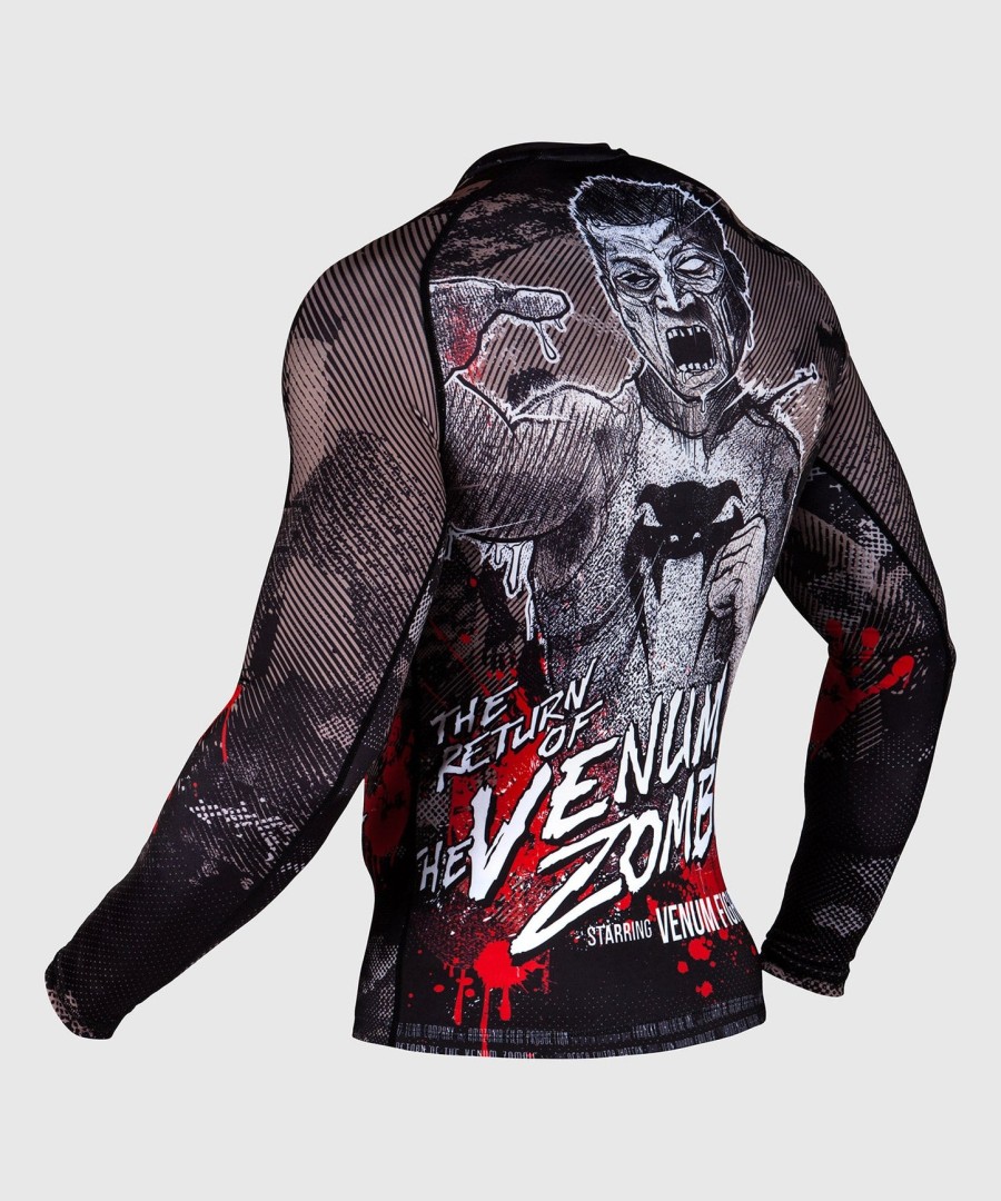 rashguard venum zombie return – długie rękawy – czarny